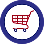 Alışveriş arabası simgesi Alışveriş arabası simgesi