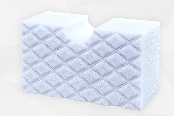 [Translate to Türkisch:] Melaminschaumstoff mit Rautenmuster