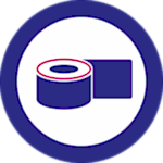 Mavi rulo yapışkan bant Mavi rulo yapışkan bant