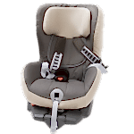 grau/beiger Kindersitz
